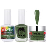 Wave Simplicity Collection 3-In-1 Matching Combo Set / 1 Gel Polish 0.5 oz. + 1 Lacquer 0.5 oz. + 1 Dip Powder 2 oz. / #P069 Evergreen Forever