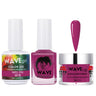 Wave Simplicity Collection 3-In-1 Matching Combo Set / 1 Gel Polish 0.5 oz. + 1 Lacquer 0.5 oz. + 1 Dip Powder 2 oz. / #P078 Into You