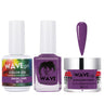 Wave Simplicity Collection 3-In-1 Matching Combo Set / 1 Gel Polish 0.5 oz. + 1 Lacquer 0.5 oz. + 1 Dip Powder 2 oz. / #P079 Smiling Grape