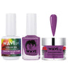 Wave Simplicity Collection 3-In-1 Matching Combo Set / 1 Gel Polish 0.5 oz. + 1 Lacquer 0.5 oz. + 1 Dip Powder 2 oz. / #P080 Dancing Sugar Plums