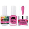 Wave Simplicity Collection 3-In-1 Matching Combo Set / 1 Gel Polish 0.5 oz. + 1 Lacquer 0.5 oz. + 1 Dip Powder 2 oz. / #P082 Ballet