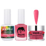 Wave Simplicity Collection 3-In-1 Matching Combo Set / 1 Gel Polish 0.5 oz. + 1 Lacquer 0.5 oz. + 1 Dip Powder 2 oz. / #P083 Watermelon Sugar