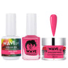 Wave Simplicity Collection 3-In-1 Matching Combo Set / 1 Gel Polish 0.5 oz. + 1 Lacquer 0.5 oz. + 1 Dip Powder 2 oz. / #P084 Juice Punch