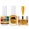 Wave Simplicity Collection 3-In-1 Matching Combo Set / 1 Gel Polish 0.5 oz. + 1 Lacquer 0.5 oz. + 1 Dip Powder 2 oz. / #P087 Desert Sun