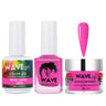 Wave Simplicity Collection 3-In-1 Matching Combo Set / 1 Gel Polish 0.5 oz. + 1 Lacquer 0.5 oz. + 1 Dip Powder 2 oz. / #P089 Mood Swings
