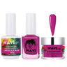 Wave Simplicity Collection 3-In-1 Matching Combo Set / 1 Gel Polish 0.5 oz. + 1 Lacquer 0.5 oz. + 1 Dip Powder 2 oz. / #P092 Dressed For Saigon