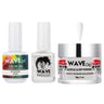 Wave Simplicity Collection 3-In-1 Matching Combo Set / 1 Gel Polish 0.5 oz. + 1 Lacquer 0.5 oz. + 1 Dip Powder 2 oz. / #P109 Blizzard