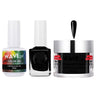 Wave Simplicity Collection 3-In-1 Matching Combo Set / 1 Gel Polish 0.5 oz. + 1 Lacquer 0.5 oz. + 1 Dip Powder 2 oz. / #P110 Cruella Di Vil