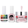 Wave Simplicity Collection 3-In-1 Matching Combo Set / 1 Gel Polish 0.5 oz. + 1 Lacquer 0.5 oz. + 1 Dip Powder 2 oz. / #P113 Silk