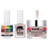 Wave Simplicity Collection 3-In-1 Matching Combo Set / 1 Gel Polish 0.5 oz. + 1 Lacquer 0.5 oz. + 1 Dip Powder 2 oz. / #P114 Innocent