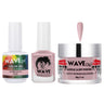 Wave Simplicity Collection 3-In-1 Matching Combo Set / 1 Gel Polish 0.5 oz. + 1 Lacquer 0.5 oz. + 1 Dip Powder 2 oz. / #P122 Bubblegum