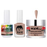 Wave Simplicity Collection 3-In-1 Matching Combo Set / 1 Gel Polish 0.5 oz. + 1 Lacquer 0.5 oz. + 1 Dip Powder 2 oz. / #P127 Caramel