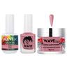 Wave Simplicity Collection 3-In-1 Matching Combo Set / 1 Gel Polish 0.5 oz. + 1 Lacquer 0.5 oz. + 1 Dip Powder 2 oz. / #P128 Taffy