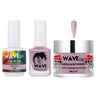 Wave Simplicity Collection 3-In-1 Matching Combo Set / 1 Gel Polish 0.5 oz. + 1 Lacquer 0.5 oz. + 1 Dip Powder 2 oz. / #P129 Lipgloss