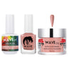 Wave Simplicity Collection 3-In-1 Matching Combo Set / 1 Gel Polish 0.5 oz. + 1 Lacquer 0.5 oz. + 1 Dip Powder 2 oz. / #P133 Meet Me At Our Spot