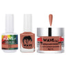 Wave Simplicity Collection 3-In-1 Matching Combo Set / 1 Gel Polish 0.5 oz. + 1 Lacquer 0.5 oz. + 1 Dip Powder 2 oz. / #P136 Mara