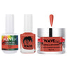 Wave Simplicity Collection 3-In-1 Matching Combo Set / 1 Gel Polish 0.5 oz. + 1 Lacquer 0.5 oz. + 1 Dip Powder 2 oz. / #P137 Kisses