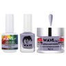 Wave Simplicity Collection 3-In-1 Matching Combo Set / 1 Gel Polish 0.5 oz. + 1 Lacquer 0.5 oz. + 1 Dip Powder 2 oz. / #P138 Lavendar Lush