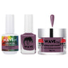 Wave Simplicity Collection 3-In-1 Matching Combo Set / 1 Gel Polish 0.5 oz. + 1 Lacquer 0.5 oz. + 1 Dip Powder 2 oz. / #P147 Heartbroken