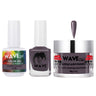 Wave Simplicity Collection 3-In-1 Matching Combo Set / 1 Gel Polish 0.5 oz. + 1 Lacquer 0.5 oz. + 1 Dip Powder 2 oz. / #P148 Stormy Clouds