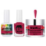 Wave Simplicity Collection 3-In-1 Matching Combo Set / 1 Gel Polish 0.5 oz. + 1 Lacquer 0.5 oz. + 1 Dip Powder 2 oz. / #P156 Cherry Pop