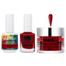 Wave Simplicity Collection 3-In-1 Matching Combo Set / 1 Gel Polish 0.5 oz. + 1 Lacquer 0.5 oz. + 1 Dip Powder 2 oz. / #P161 Guilty Joy