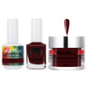 Wave Simplicity Collection 3-In-1 Matching Combo Set / 1 Gel Polish 0.5 oz. + 1 Lacquer 0.5 oz. + 1 Dip Powder 2 oz. / #P167 No Less