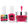 Wave Simplicity Collection 3-In-1 Matching Combo Set / 1 Gel Polish 0.5 oz. + 1 Lacquer 0.5 oz. + 1 Dip Powder 2 oz. / #P172 Vibrant Love
