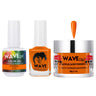 Wave Simplicity Collection 3-In-1 Matching Combo Set / 1 Gel Polish 0.5 oz. + 1 Lacquer 0.5 oz. + 1 Dip Powder 2 oz. / #P173 Pumpkin
