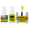 Wave Simplicity Collection 3-In-1 Matching Combo Set / 1 Gel Polish 0.5 oz. + 1 Lacquer 0.5 oz. + 1 Dip Powder 2 oz. / #P176 Yellow Light