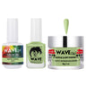 Wave Simplicity Collection 3-In-1 Matching Combo Set / 1 Gel Polish 0.5 oz. + 1 Lacquer 0.5 oz. + 1 Dip Powder 2 oz. / #P177 Pastel Green