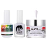 Wave Simplicity Collection 3-In-1 Matching Combo Set / 1 Gel Polish 0.5 oz. + 1 Lacquer 0.5 oz. + 1 Dip Powder 2 oz. / #P186 Pearly Whites