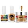 Wave Simplicity Collection 3-In-1 Matching Combo Set / 1 Gel Polish 0.5 oz. + 1 Lacquer 0.5 oz. + 1 Dip Powder 2 oz. / #P190 Orange Glow