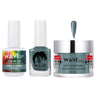 Wave Simplicity Collection 3-In-1 Matching Combo Set / 1 Gel Polish 0.5 oz. + 1 Lacquer 0.5 oz. + 1 Dip Powder 2 oz. / #P193 Dark Shimmer
