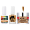 Wave Simplicity Collection 3-In-1 Matching Combo Set / 1 Gel Polish 0.5 oz. + 1 Lacquer 0.5 oz. + 1 Dip Powder 2 oz. / #P208 Reach For The Stars