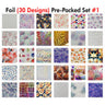 WaveGel Foil - 30 Pre-Packed Foil Designs #1 - GET 1 FREE BLINK GEL