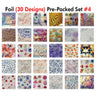 WaveGel Foil - 30 Pre-Packed Foil Designs #4 - GET 1 FREE BLINK GEL