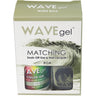 WaveGel Matching Soak Off Gel Polish & Nail Lacquer - BOA - W204 / 0.5 oz. Each