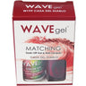 WaveGel Matching Soak Off Gel Polish & Nail Lacquer - CASA DEL DIABLO - W199 / 0.5 oz. Each