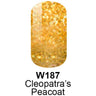 WaveGel Matching Soak Off Gel Polish & Nail Lacquer - CLEOPATRA'S PEACOAT - W187 / 0.5 oz. Each