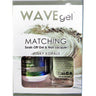 WaveGel Matching Soak Off Gel Polish & Nail Lacquer - Costa Rica Paradise Collection - KINKY KORALS / 0.5 oz. Each
