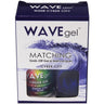 WaveGel Matching Soak Off Gel Polish & Nail Lacquer - CYBER CITY - W208 / 0.5 oz. Each