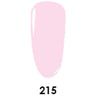 WaveGel Matching Soak Off Gel Polish & Nail Lacquer - Eskimo Kiss - W215 / 0.5 oz. Each