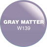 WaveGel Matching Soak Off Gel Polish & Nail Lacquer - Gray Matter / 0.5 oz. Each