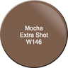 WaveGel Matching Soak Off Gel Polish & Nail Lacquer - Mocha Extra Shot / 0.5 oz. Each