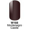 WaveGel Matching Soak Off Gel Polish & Nail Lacquer - MONTENEGRO CASTLE - W188 / 0.5 oz. Each