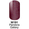 WaveGel Matching Soak Off Gel Polish & Nail Lacquer - PANDORA GALAXY - W191 / 0.5 oz. Each