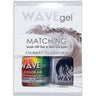 WaveGel Matching Soak Off Gel Polish & Nail Lacquer - STAIRWAY TO SANTORINI W176 / 0.5 oz. Each