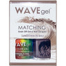WaveGel Matching Soak Off Gel Polish & Nail Lacquer - SUNDOWN IN BALI W179 / 0.5 oz. Each