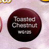 WaveGel Matching Soak Off Gel Polish & Nail Lacquer - Toasted Chestnut / 0.5 oz. Each